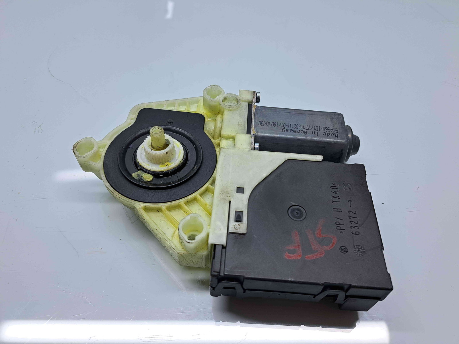 Motoras geam stanga fata Volkswagen Golf 6 (5K1) [Fabr 2009-2013] 5K0959792 / 5K0959702D - imagine 1