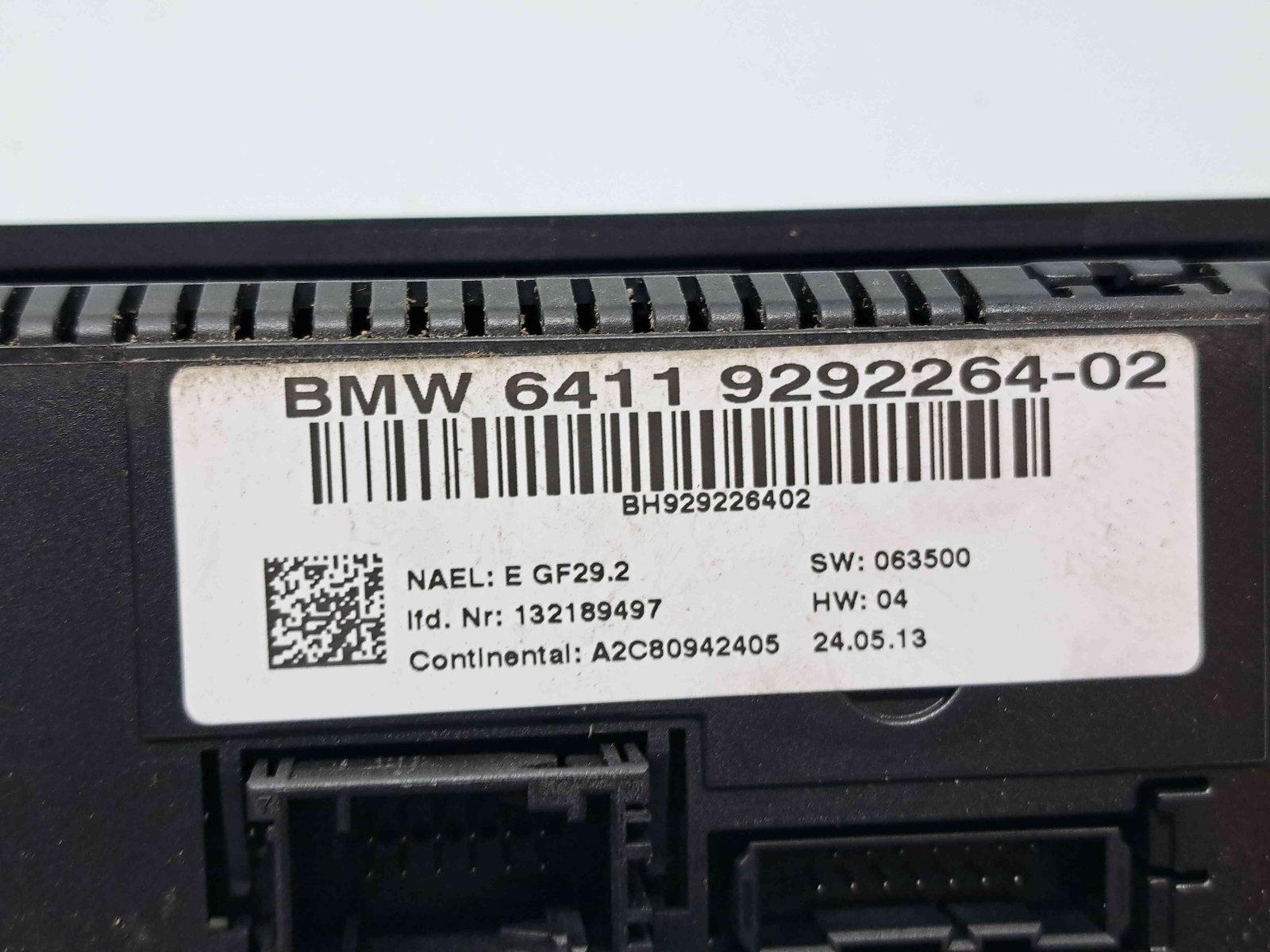 Panou comanda clima Bmw 3 Cabriolet (E93) [Fabr 2006-2011] Facelift 9292264-02 - imagine 4