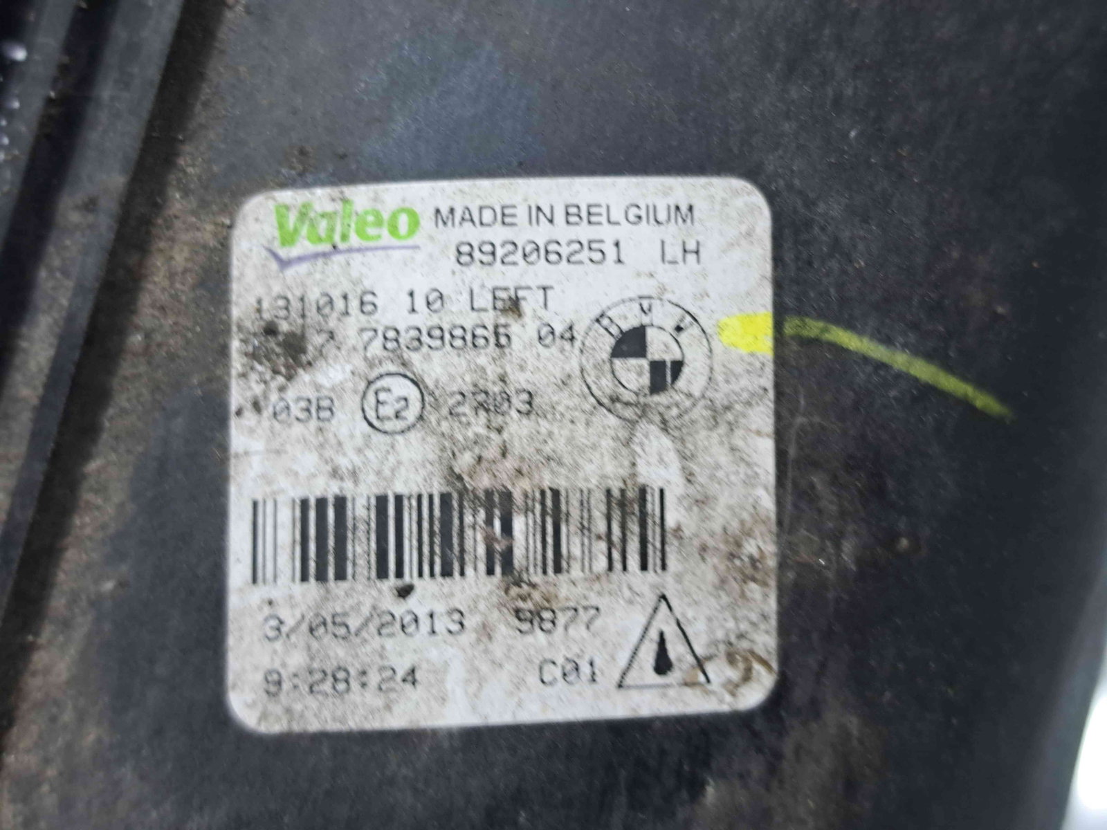 Proiector ceata stanga Bmw 3 Cabriolet (E93) [Fabr 2006-2011] Facelift 7839865-04 - imagine 4