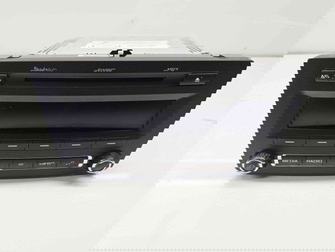  Radio CD Skoda Octavia 2 Combi (1Z5) [Fabr 2004-2013] Facelift 1Z0035161N