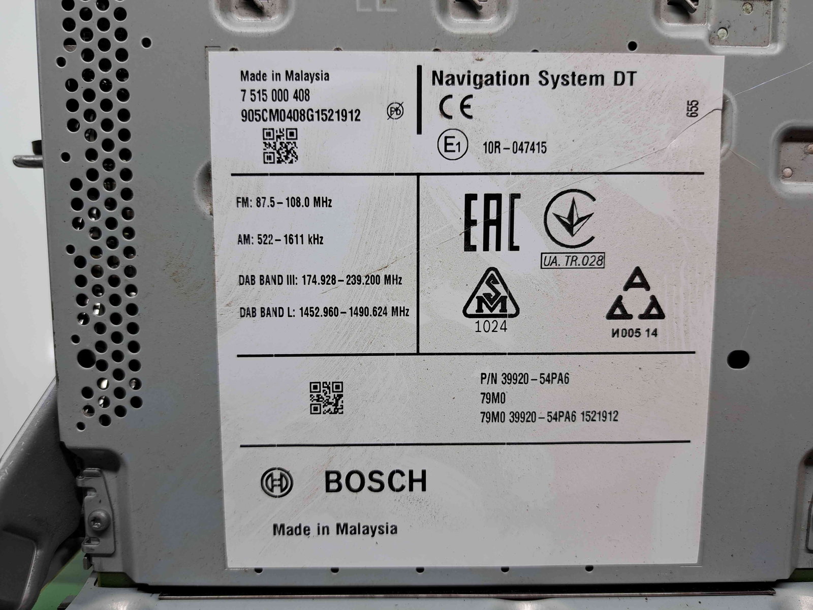 Radio CD cu navigatie SUZUKI Vitara (LY) [Fabr 2015-prezent] 7515000408 - imagine 6