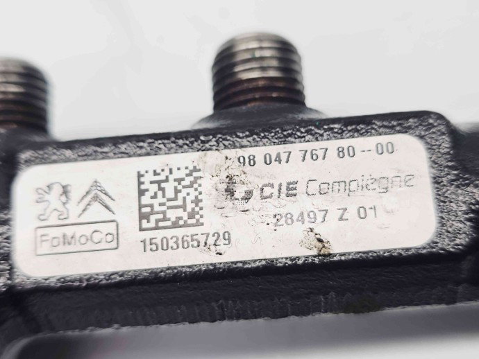 Rampa injectoare Citroen C4 Cactus [Fabr 2014-2017] 9804776780 1.6 HDI DV6FD 73KW / 100CP