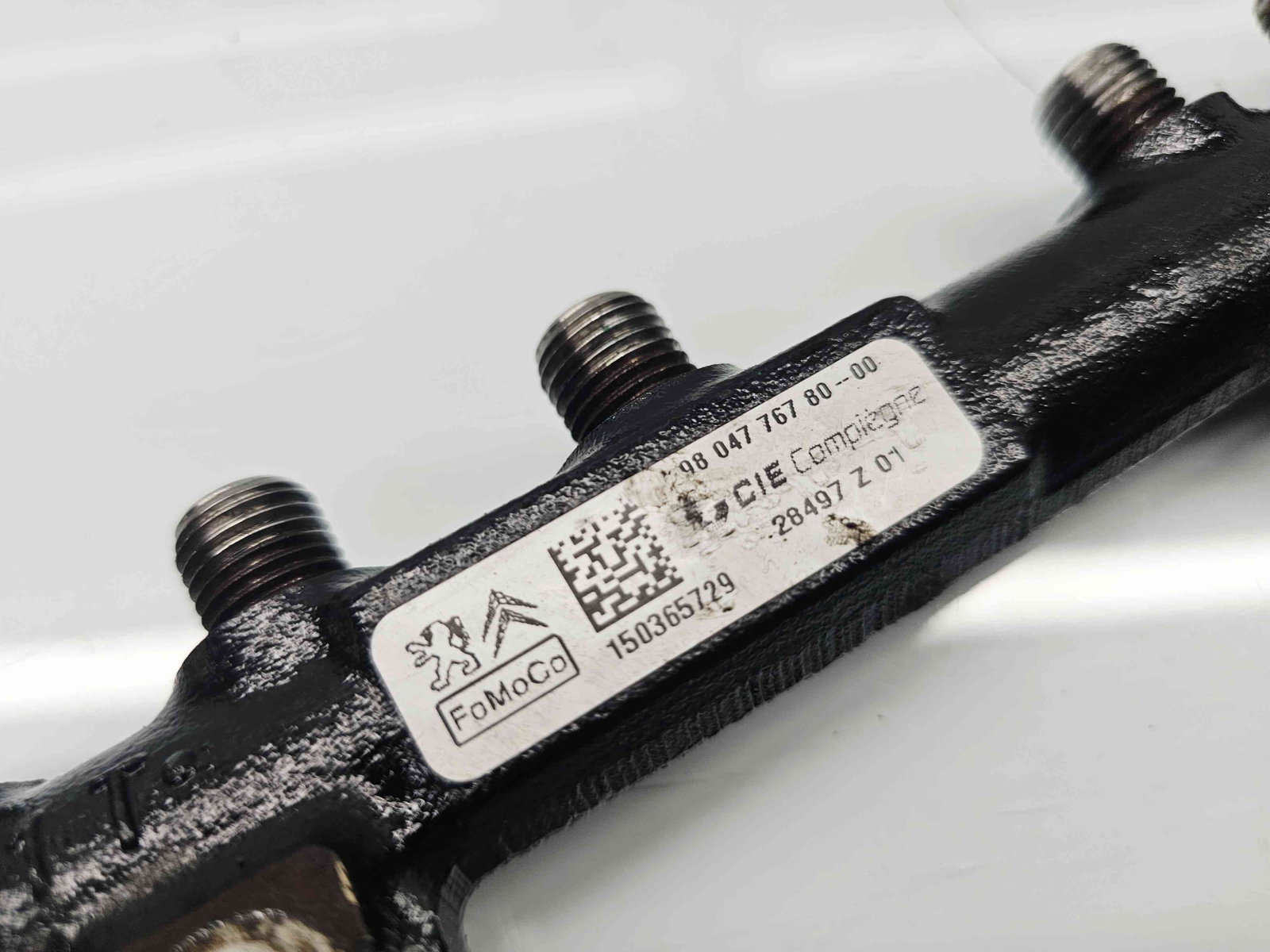 Rampa injectoare Citroen C4 Cactus [Fabr 2014-2017] 9804776780 1.6 HDI DV6FD 73KW / 100CP - imagine 3