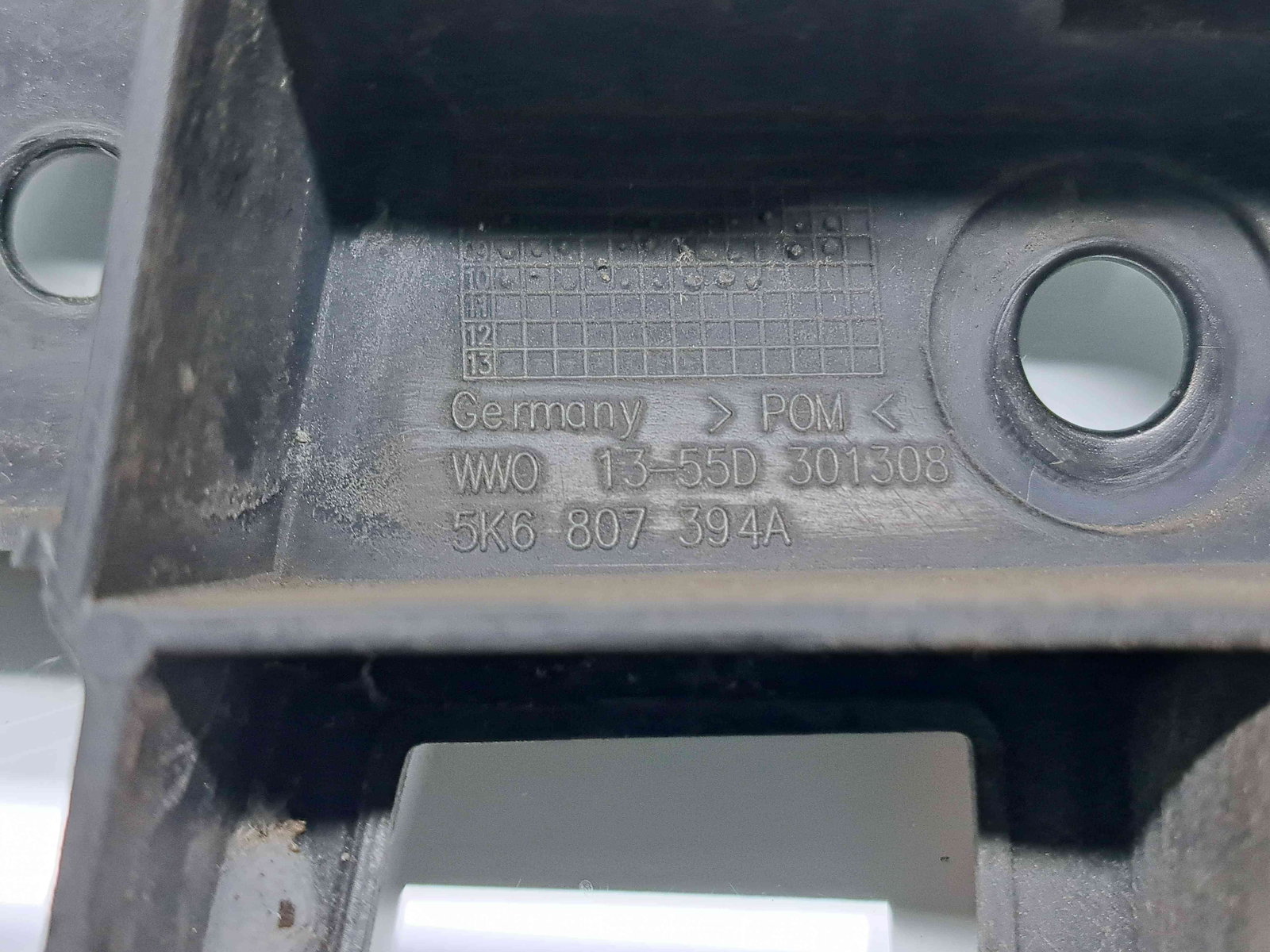 Suport bara dreapta spate Volkswagen Golf 6 (5K1) [Fabr 2009-2013] 5K6807394A - imagine 3