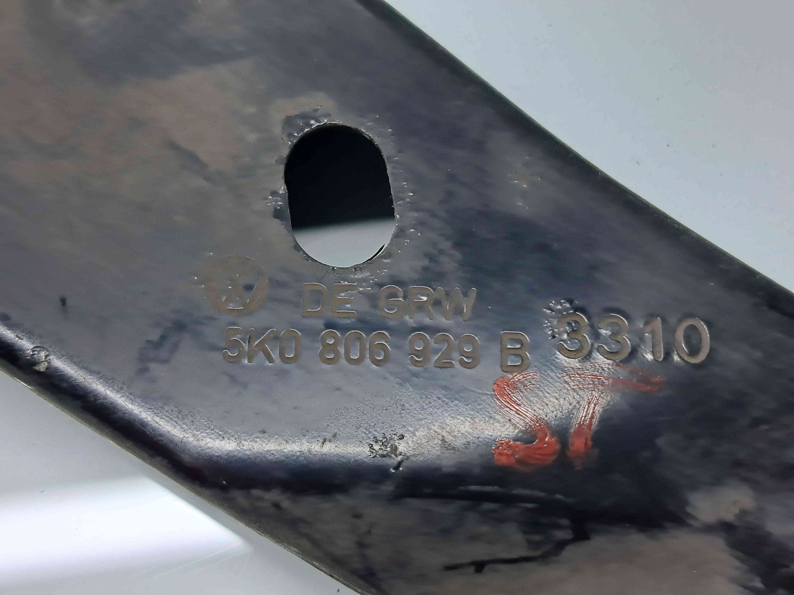 Suport far stanga Volkswagen Golf 6 (5K1) [Fabr 2009-2013] 5K0806929B - imagine 2