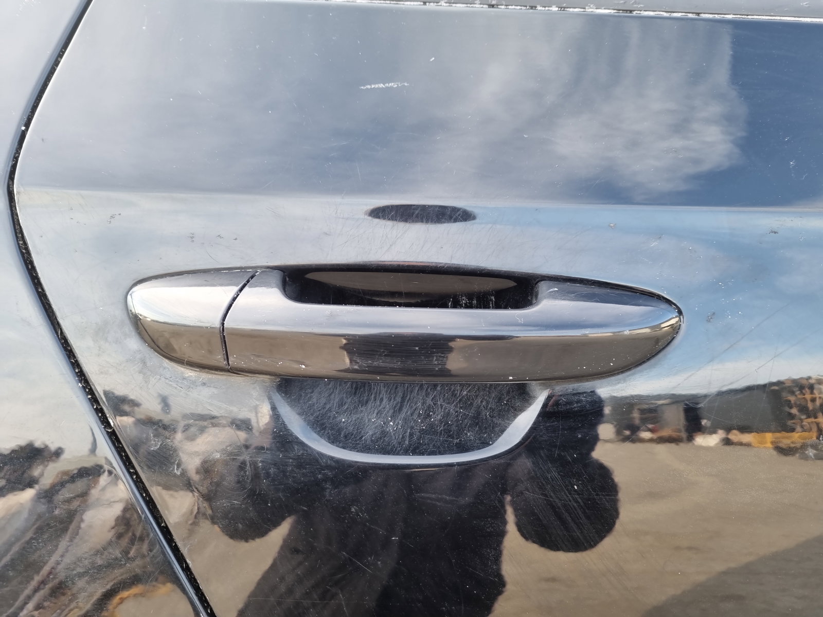 Maner usa dreapta spate Volkswagen Passat B6 Variant (3C5) [Fabr 2005-2010] OEM - imagine 1