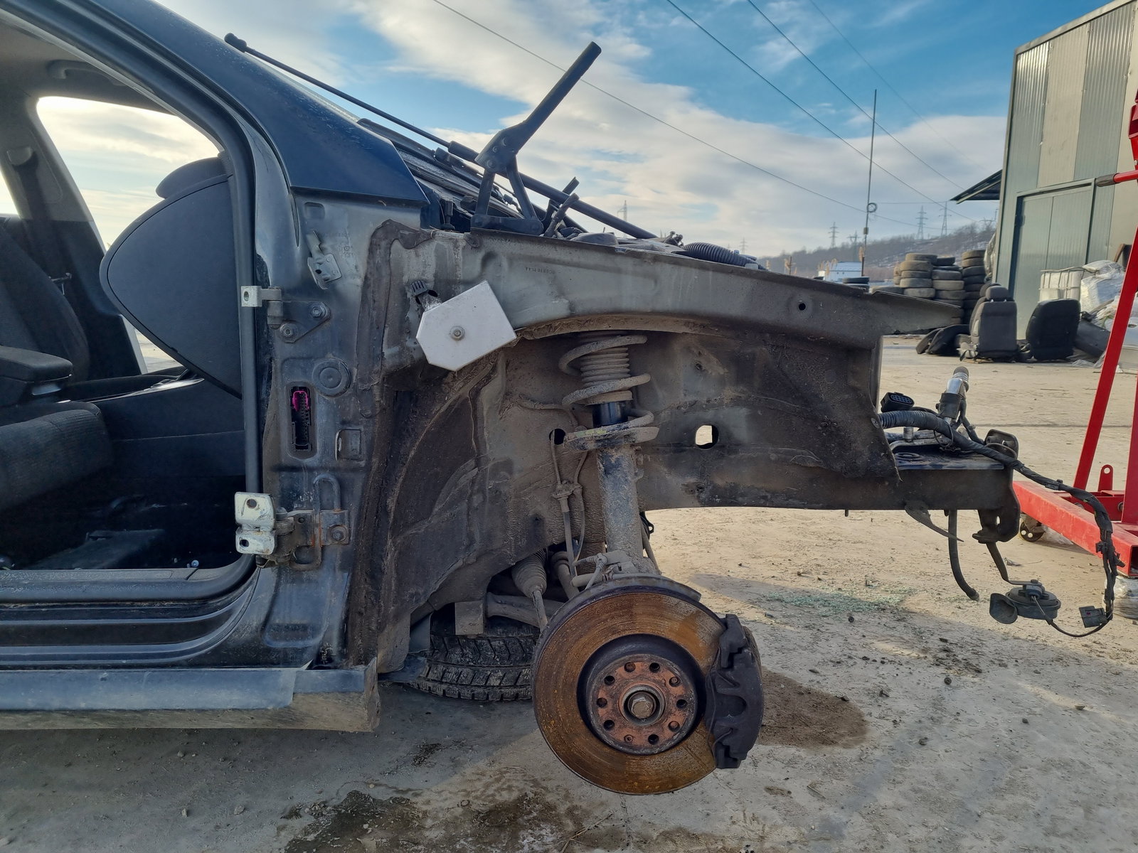 Semi aripa dreapta Volkswagen Passat B6 Variant (3C5) [Fabr 2005-2010] OEM - imagine 1