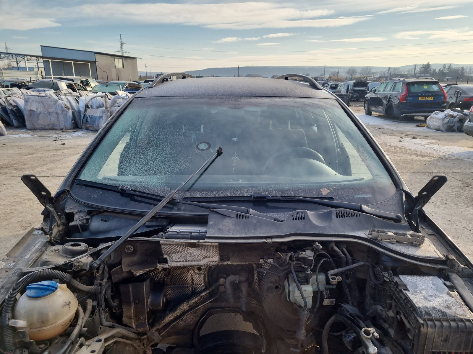 Set balamale capota Volkswagen Passat B6 Variant (3C5) [Fabr 2005-2010] OEM - imagine 1