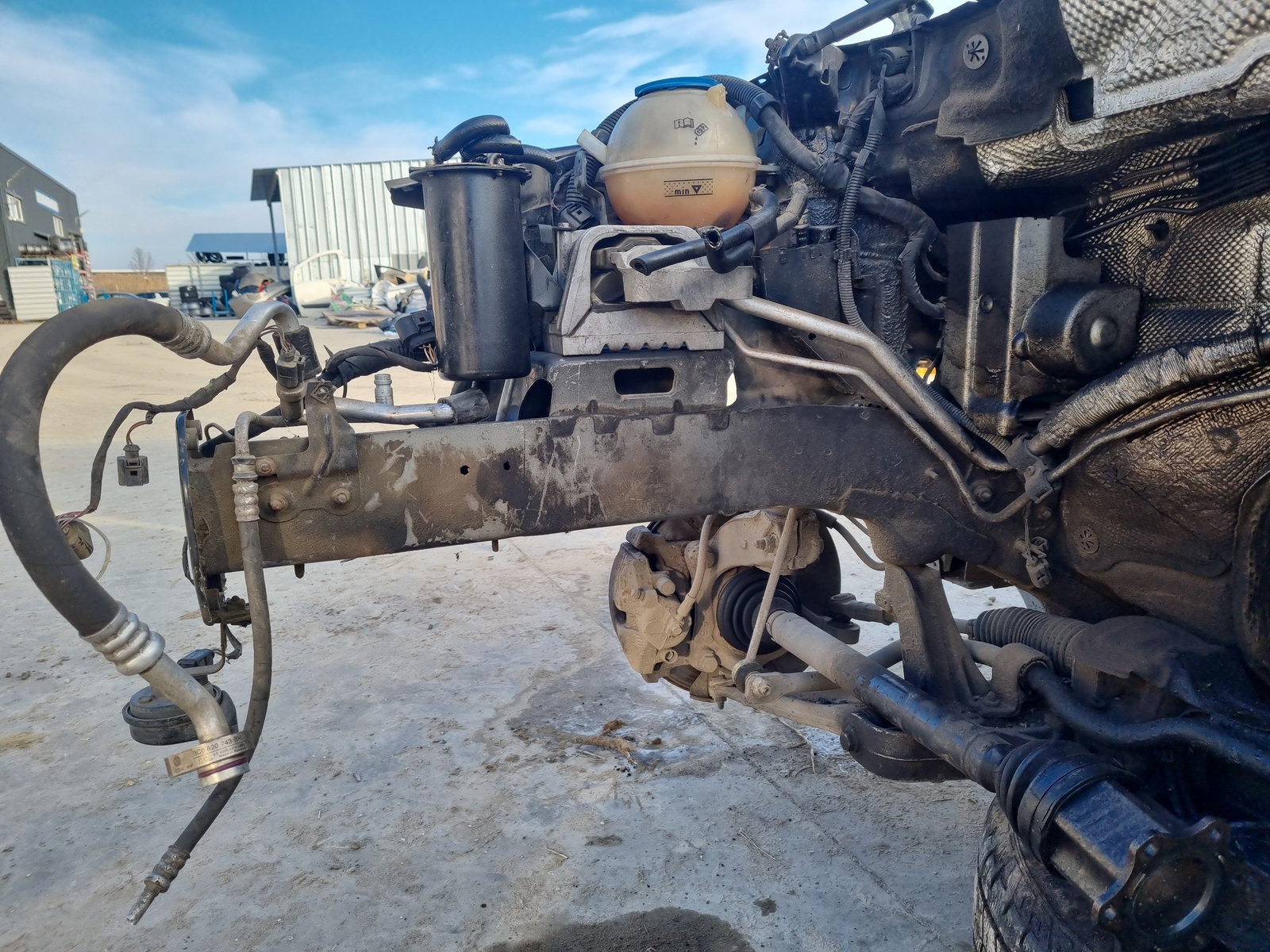 Lonjeron dreapta Volkswagen Passat B6 Variant (3C5) [Fabr 2005-2010] OEM - imagine 1