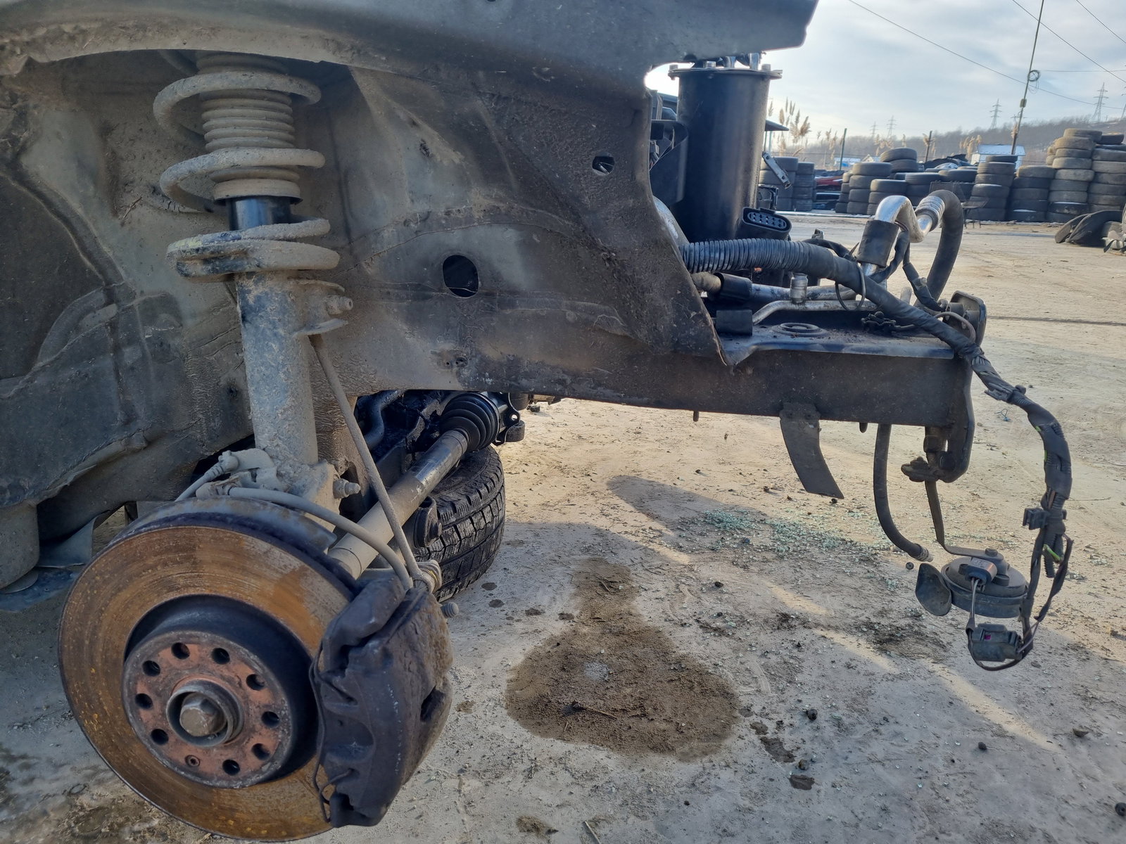 Lonjeron dreapta Volkswagen Passat B6 Variant (3C5) [Fabr 2005-2010] OEM - imagine 3