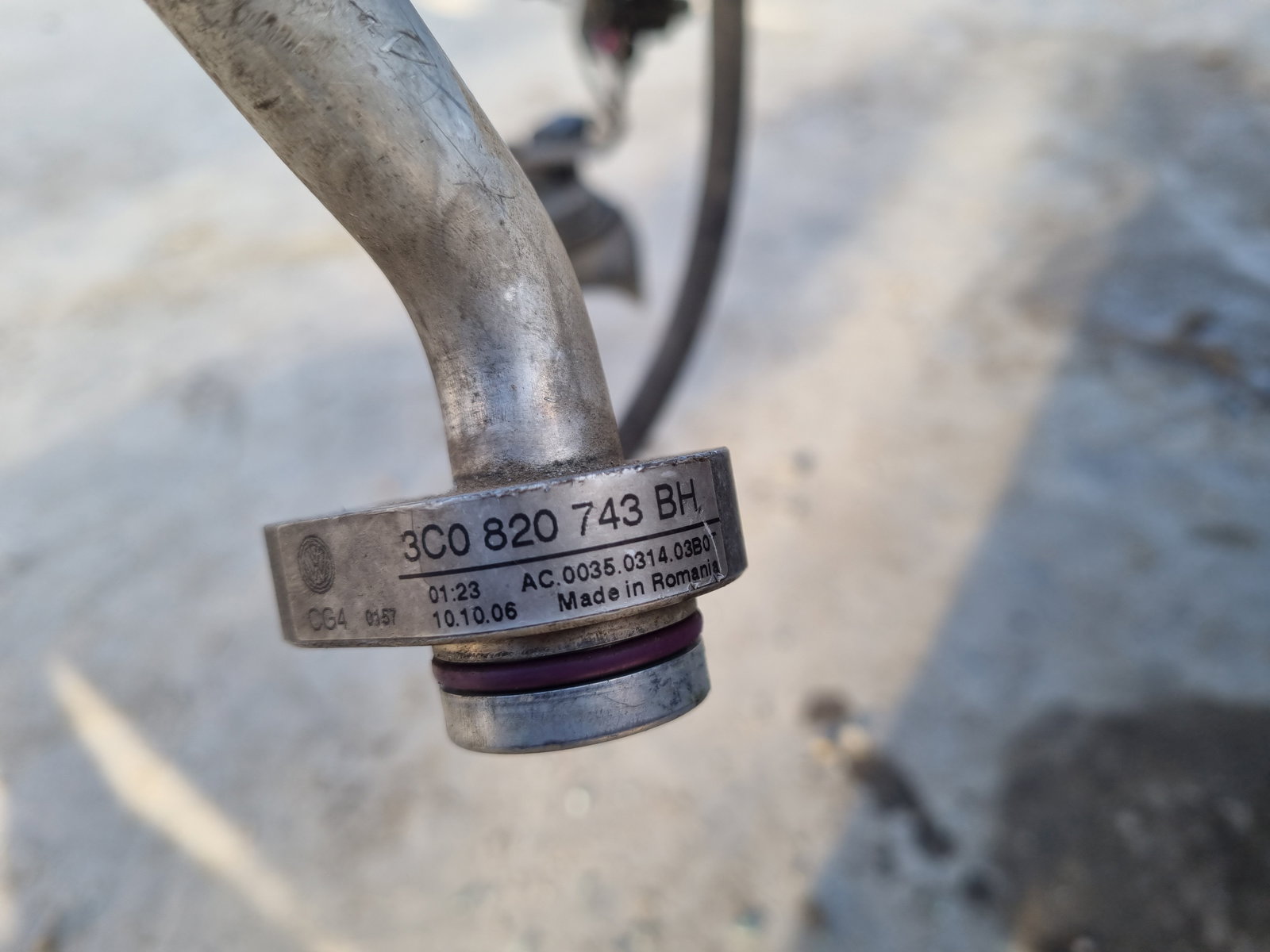 Conducta AC Volkswagen Passat B6 Variant (3C5) [Fabr 2005-2010] 3C0 820 743 BH 2.0 TDI BMP 103KW / 140CP - imagine 5