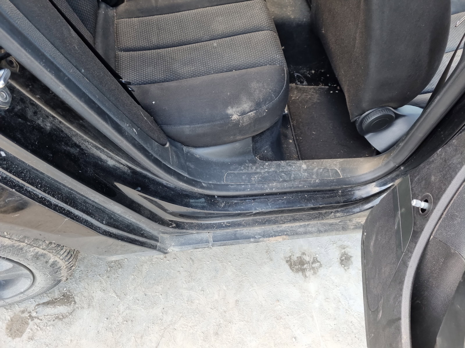 Prag lateral dreapta Volkswagen Passat B6 Variant (3C5) [Fabr 2005-2010] OEM - imagine 3