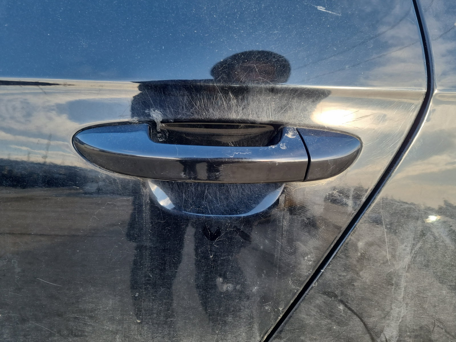 Maner usa stanga spate Volkswagen Passat B6 Variant (3C5) [Fabr 2005-2010] OEM - imagine 1