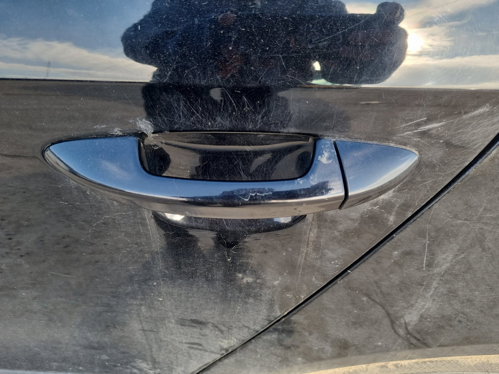 Maner usa stanga spate Volkswagen Passat B6 Variant (3C5) [Fabr 2005-2010] OEM - imagine 2