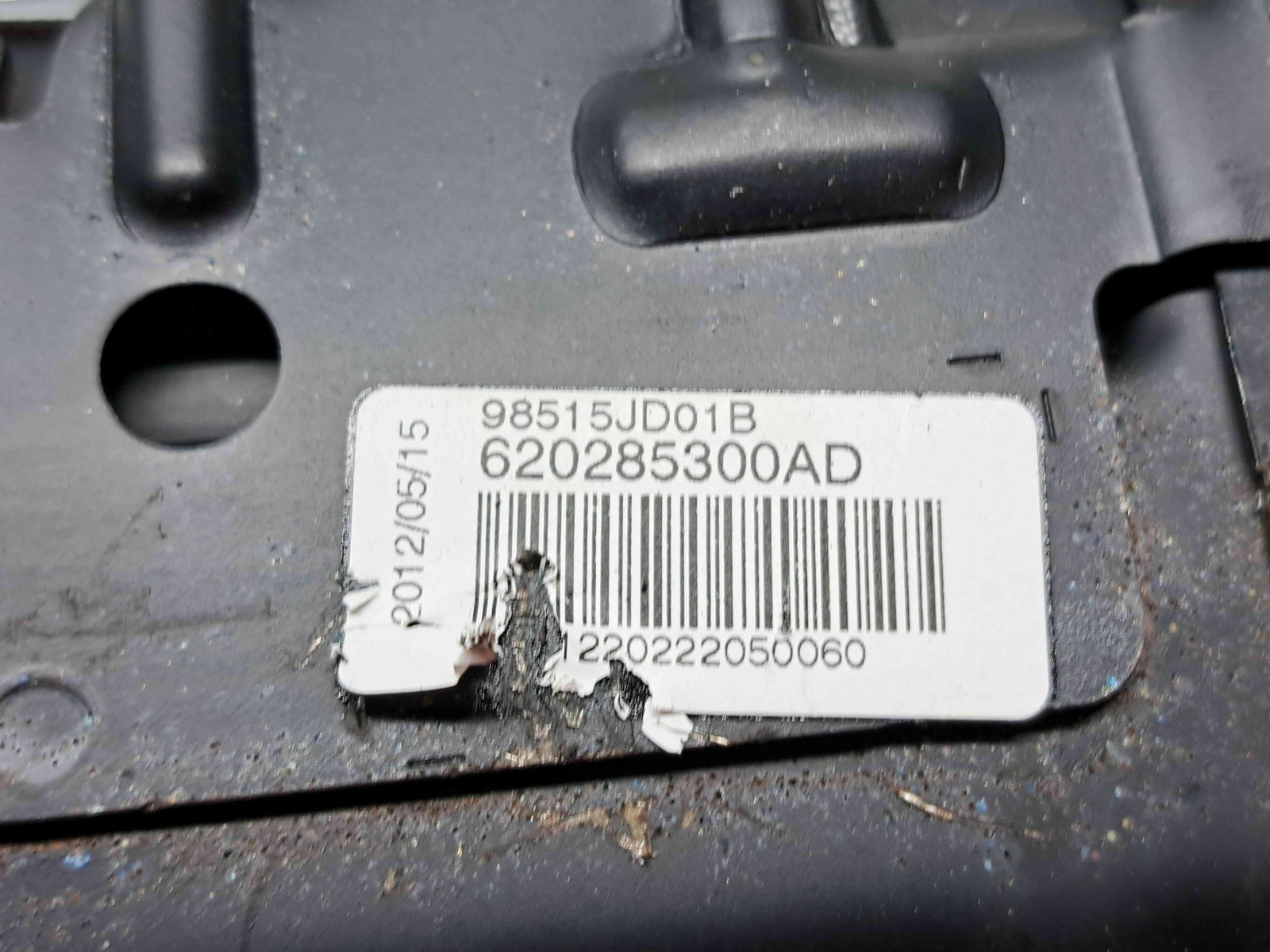 Airbag pasager Nissan Qashqai [Fabr 2007-2014] Facelift 98515JD01B - imagine 5