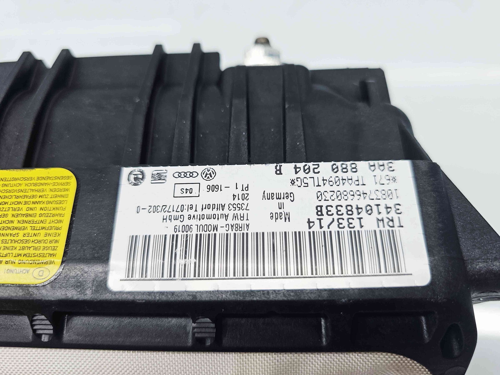 Airbag pasager Volkswagen Passat B7 (362) [Fabr 2010-2014] 3AA880204B - imagine 2