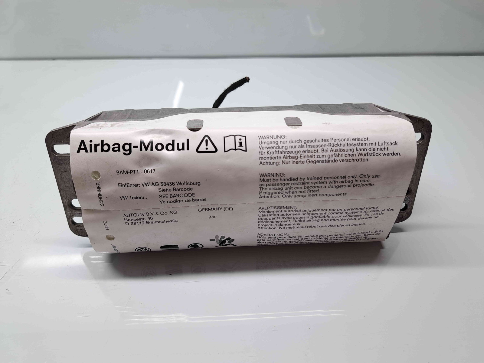 Airbag pasager Skoda Octavia 2 (1Z3) [Fabr 2004-2013] 1K0880204N - imagine 1