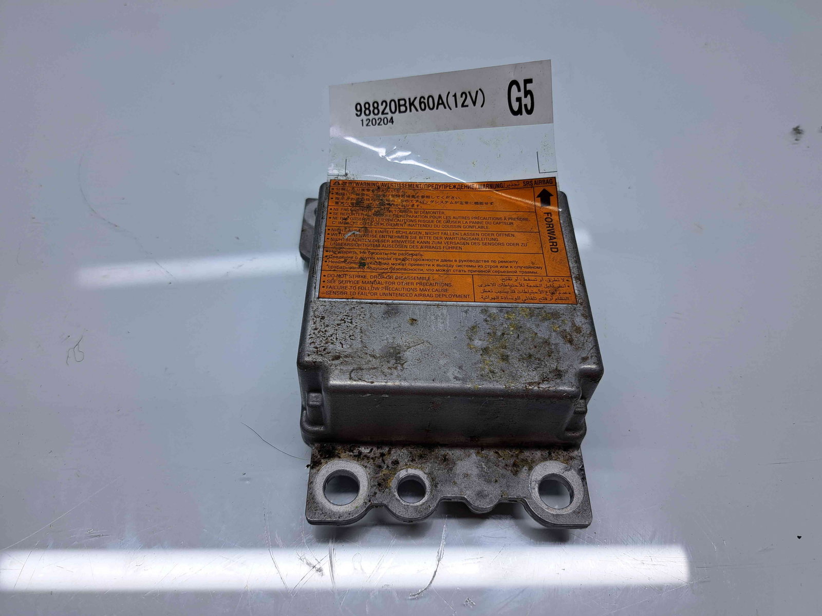 Calculator airbag Nissan Qashqai [Fabr 2007-2014] Facelift 98820BK60A 2.0 DCI M9R 110KW / 150CP - imagine 2