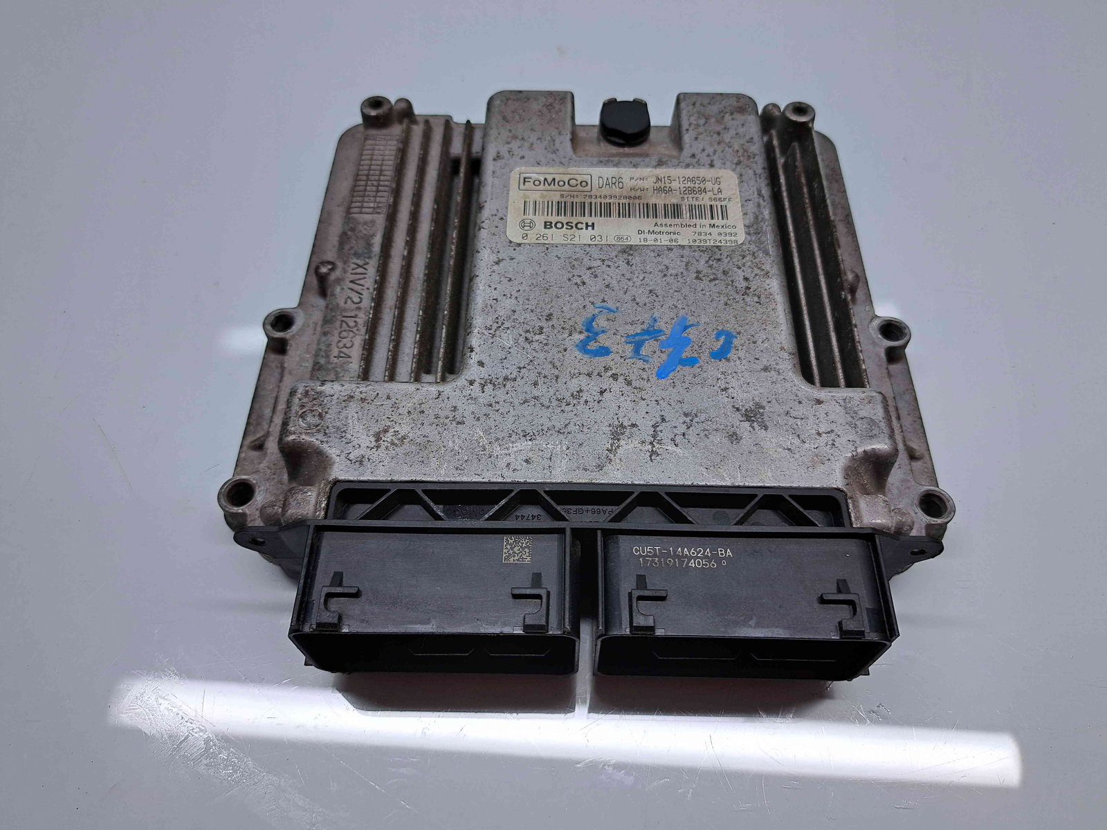 Calculator motor ECU Ford Ecosport [Fabr 2017-2024] JN15-12A650-UG 1.0 Benz ERK 92KW / 125CP - imagine 2