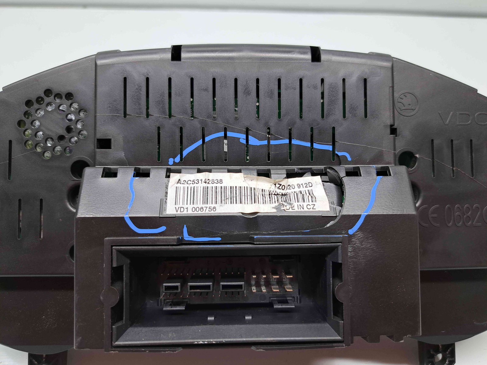 Ceas bord Skoda Octavia 2 (1Z3) [Fabr 2004-2013] 1Z0920912D - imagine 3