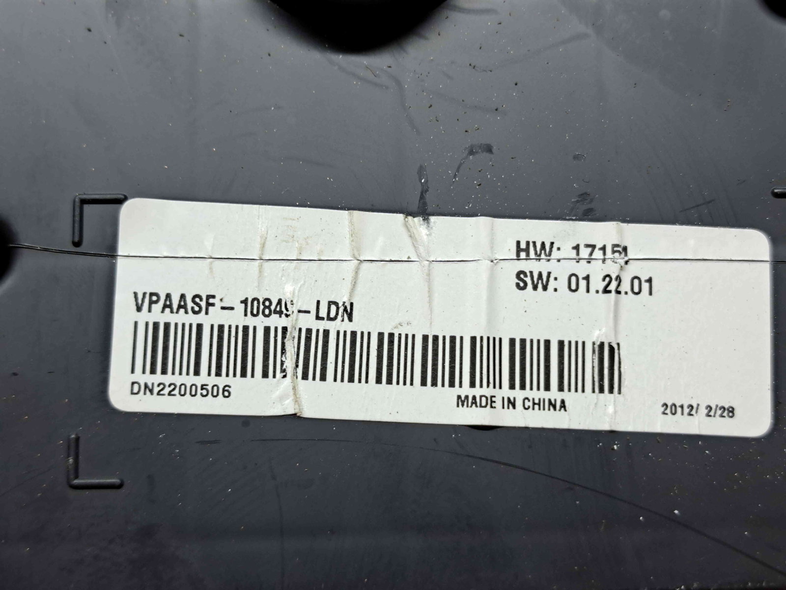 Ceas bord Nissan Qashqai [Fabr 2007-2014] Facelift VPAASF-1084S-LDN - imagine 5