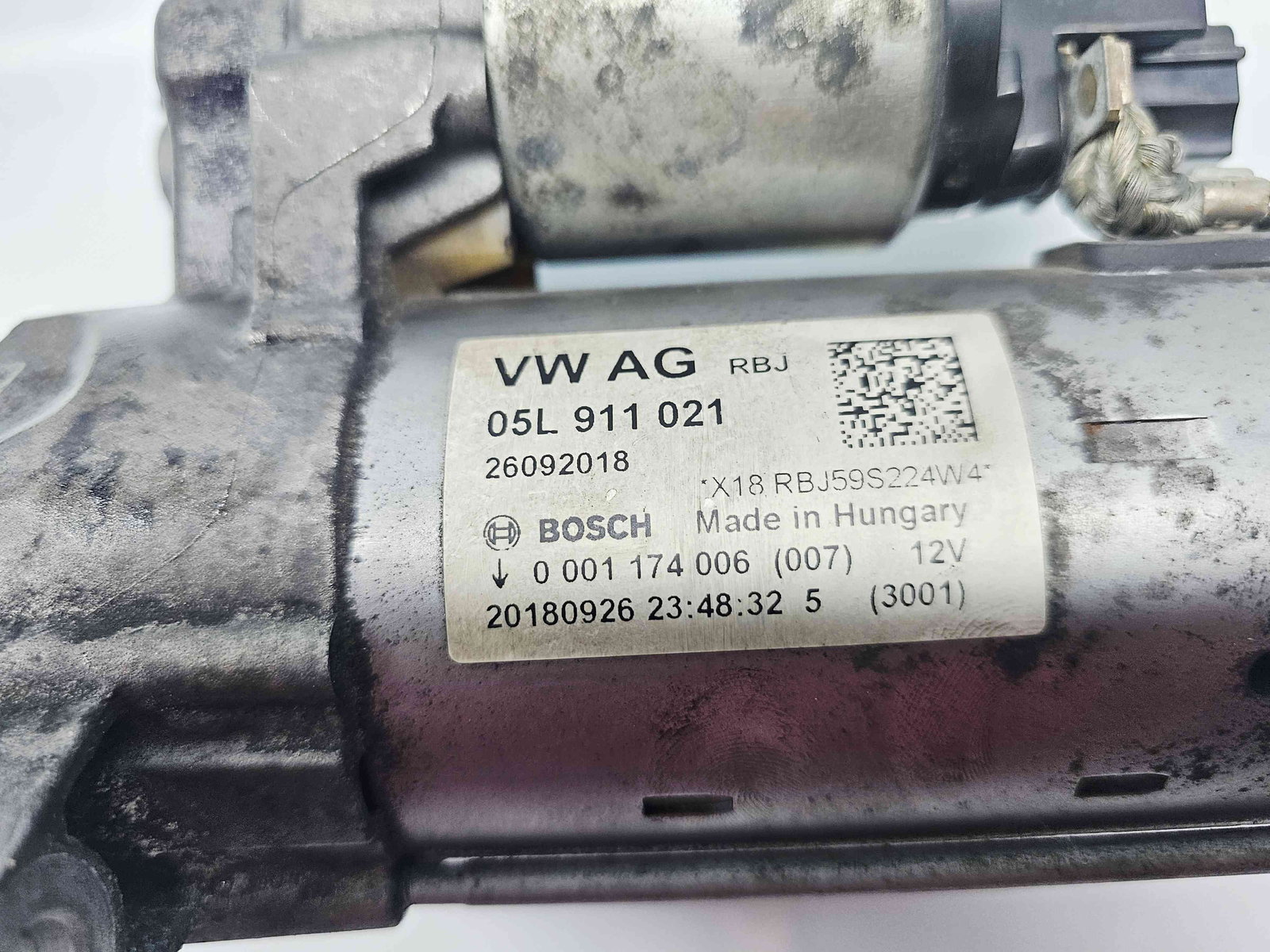 Electromotor 11 dinti Audi A6 (4A2, C8) S-line [Fabr 2018-2025] 05L911021 2.0 TDI DFBA150KW / 204CP - imagine 2