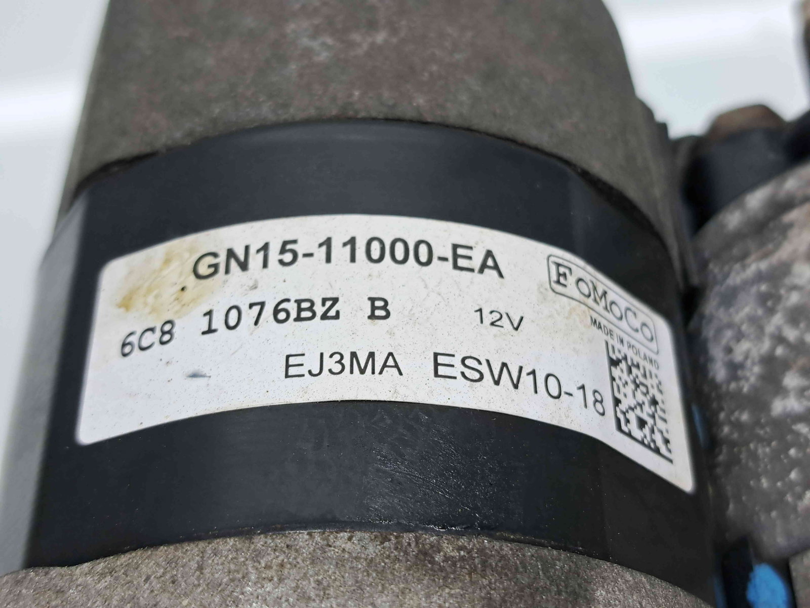 Electromotor 11 dinti Ford Ecosport [Fabr 2017-2024] GN15-11000-EA 1.0 Benz ERK92KW / 125CP - imagine 2