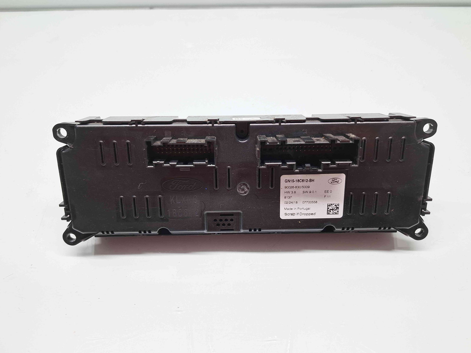 Panou comanda clima Ford Ecosport [Fabr 2017-2024] GN15-18C612-BH - imagine 3