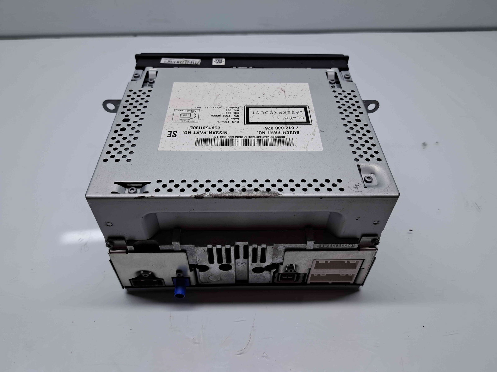 Radio CD cu navigatie Nissan Qashqai [Fabr 2007-2014] Facelift 25915BH30E - imagine 3