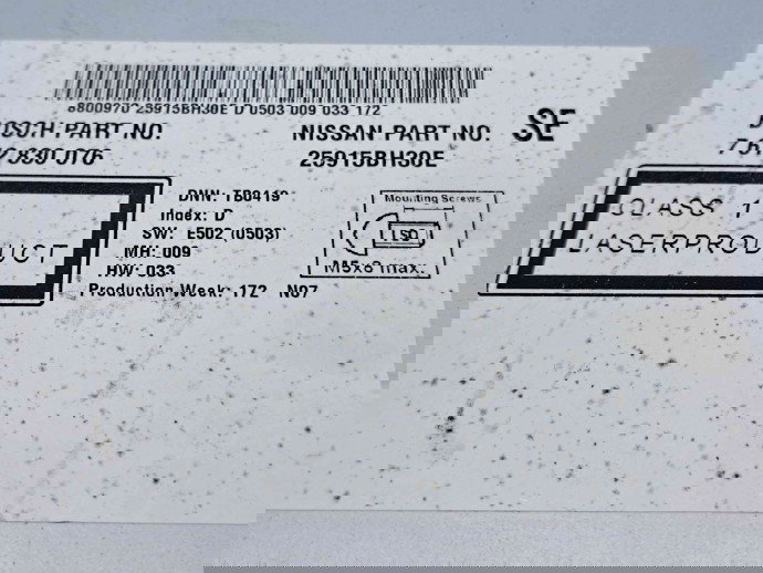  Radio CD cu navigatie Nissan Qashqai [Fabr 2007-2014] Facelift 25915BH30E