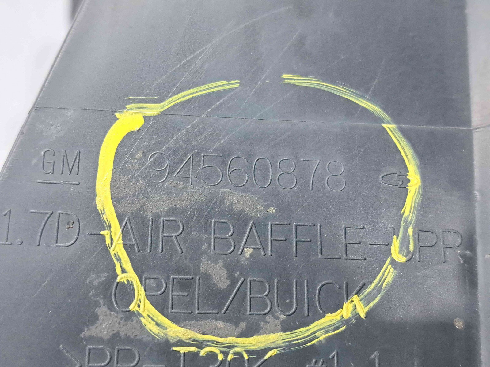 Deflector aer Opel Mokka [Fabr 2012-2019] 94560878 - imagine 3