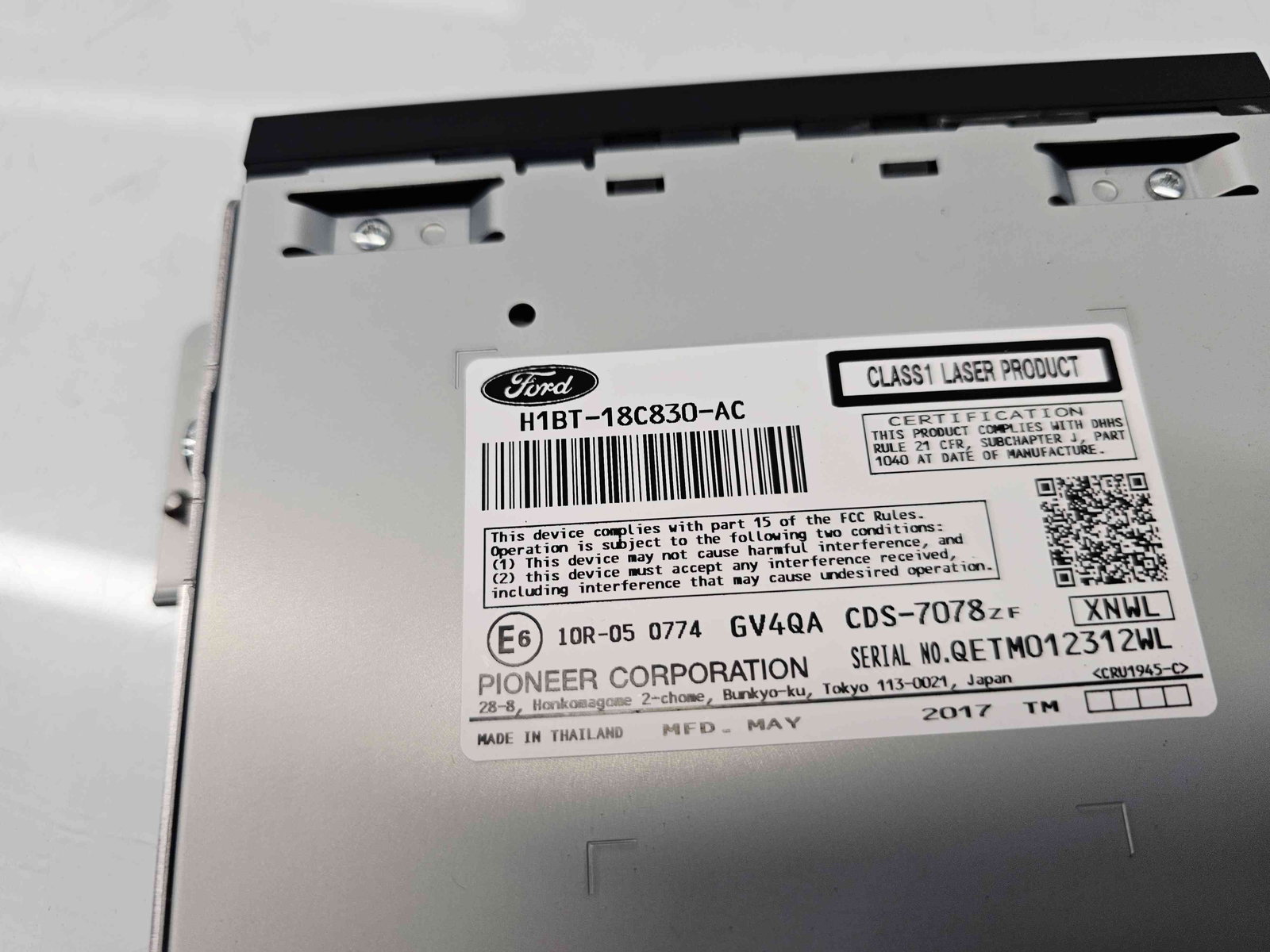 Unitate multimedia Ford Fiesta 8 [Fabr 2017-2025] H1BT-18C830-AC - imagine 3