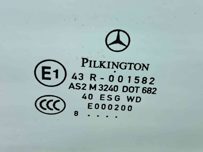 Geam usa dreapta fata Mercedes Clasa B (W245) [Fabr 2005-2011] OEM