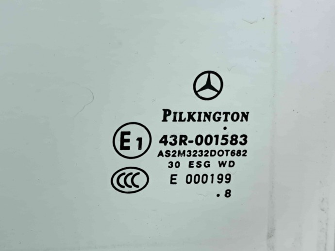 Geam usa dreapta spate Mercedes Clasa B (W245) [Fabr 2005-2011] OEM