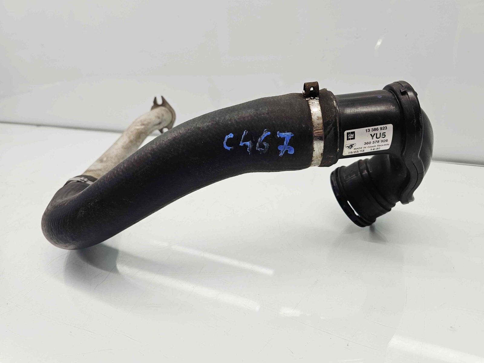 Tub intercooler Opel Astra J [Fabr 2009-2015] 13386923 2.0 CDTI A20DT 121KW / 165CP - imagine 4