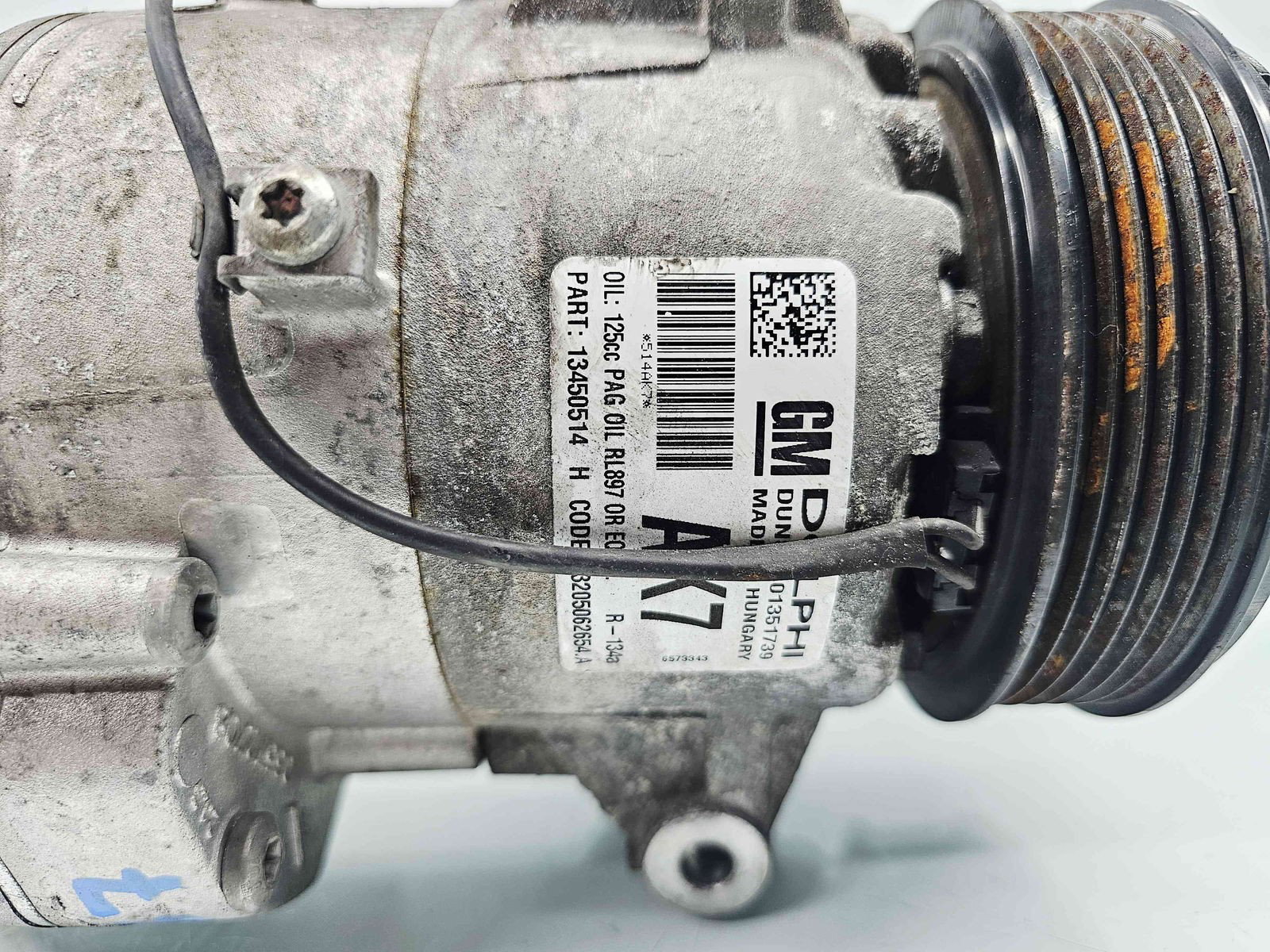 Compresor clima Opel Astra J [Fabr 2009-2015] 13450514 2.0 CDTI A20DT 121KW / 165CP - imagine 6