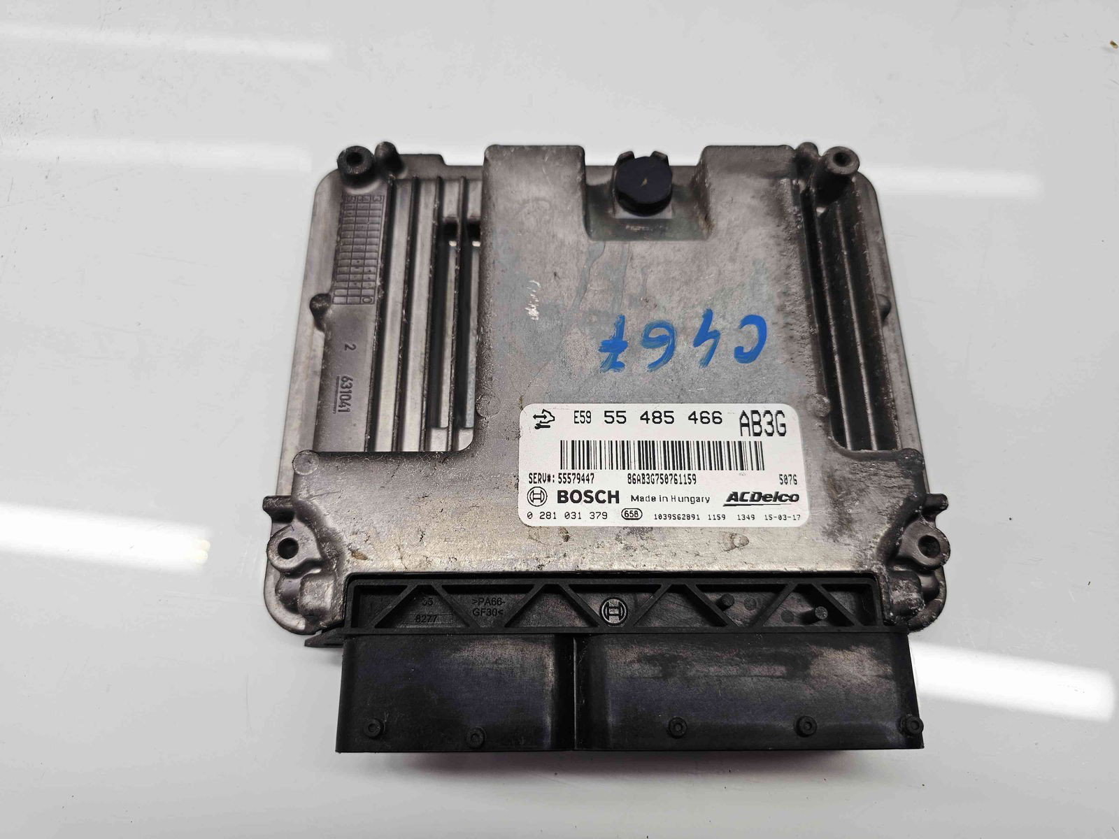 Calculator motor ECU Opel Astra J [Fabr 2009-2015] 55485466 2.0 CDTI A20DT 121KW / 165CP - imagine 1