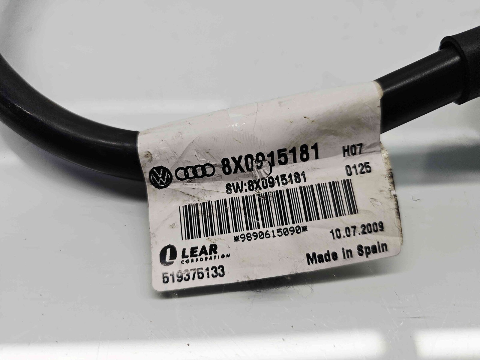 Borna baterie (-) AUDI A5 (8T3) [Fabr 2007-2015] 8X0915181 - imagine 4