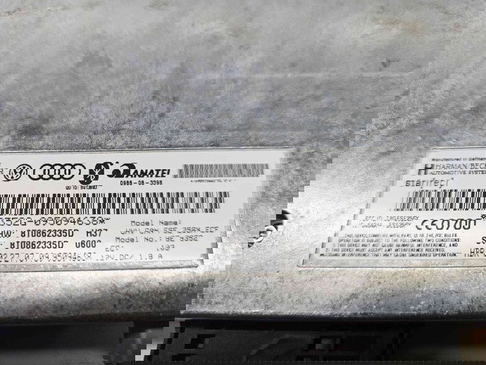  Modul bluetooth  AUDI Q5 (8RB) [ Fabr 2008-2016] 8T0862335D