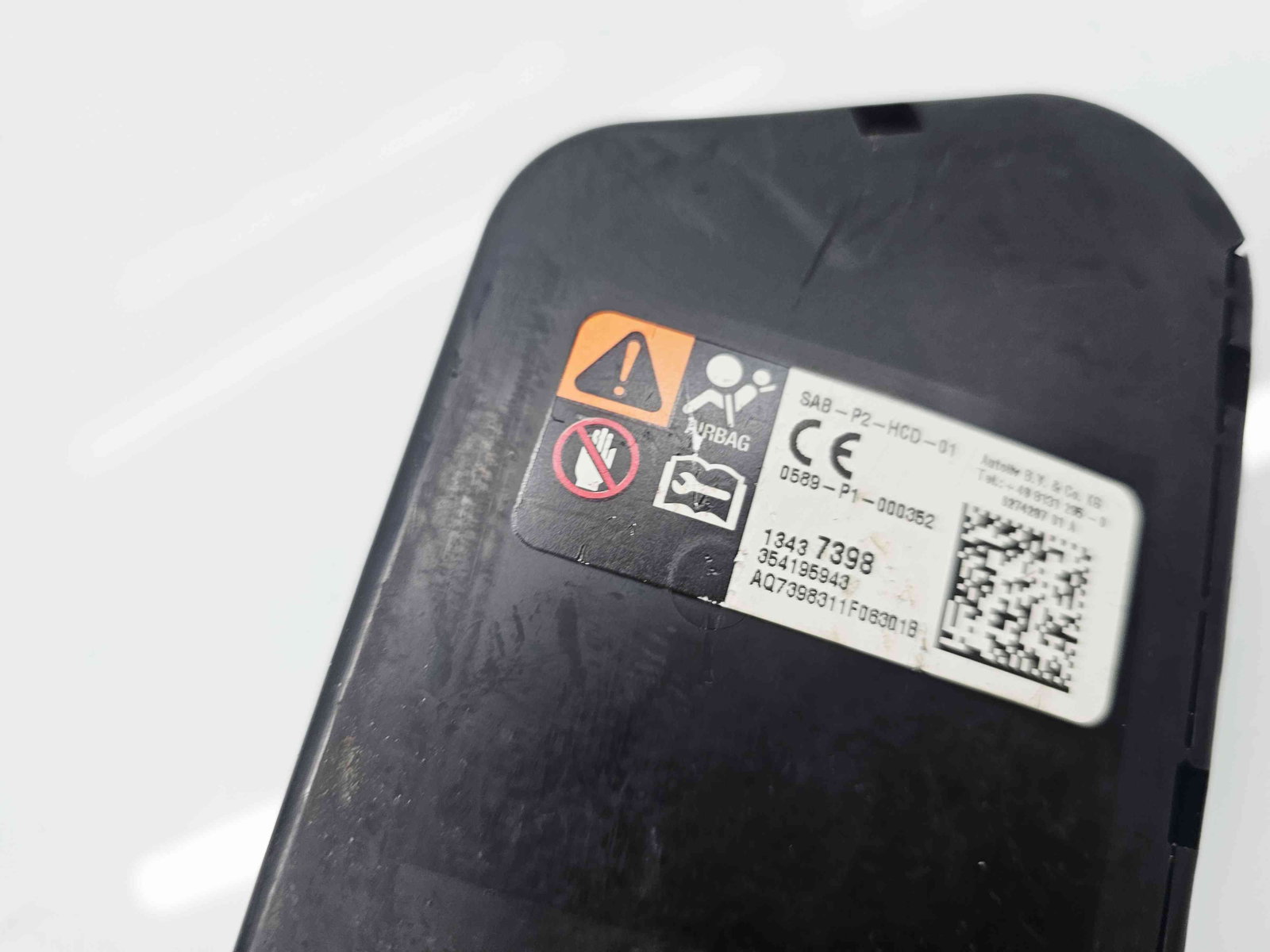 Airbag lateral stanga Opel Zafira C (D75) Tourer [Fabr 2011-2017] 13437398 - imagine 3