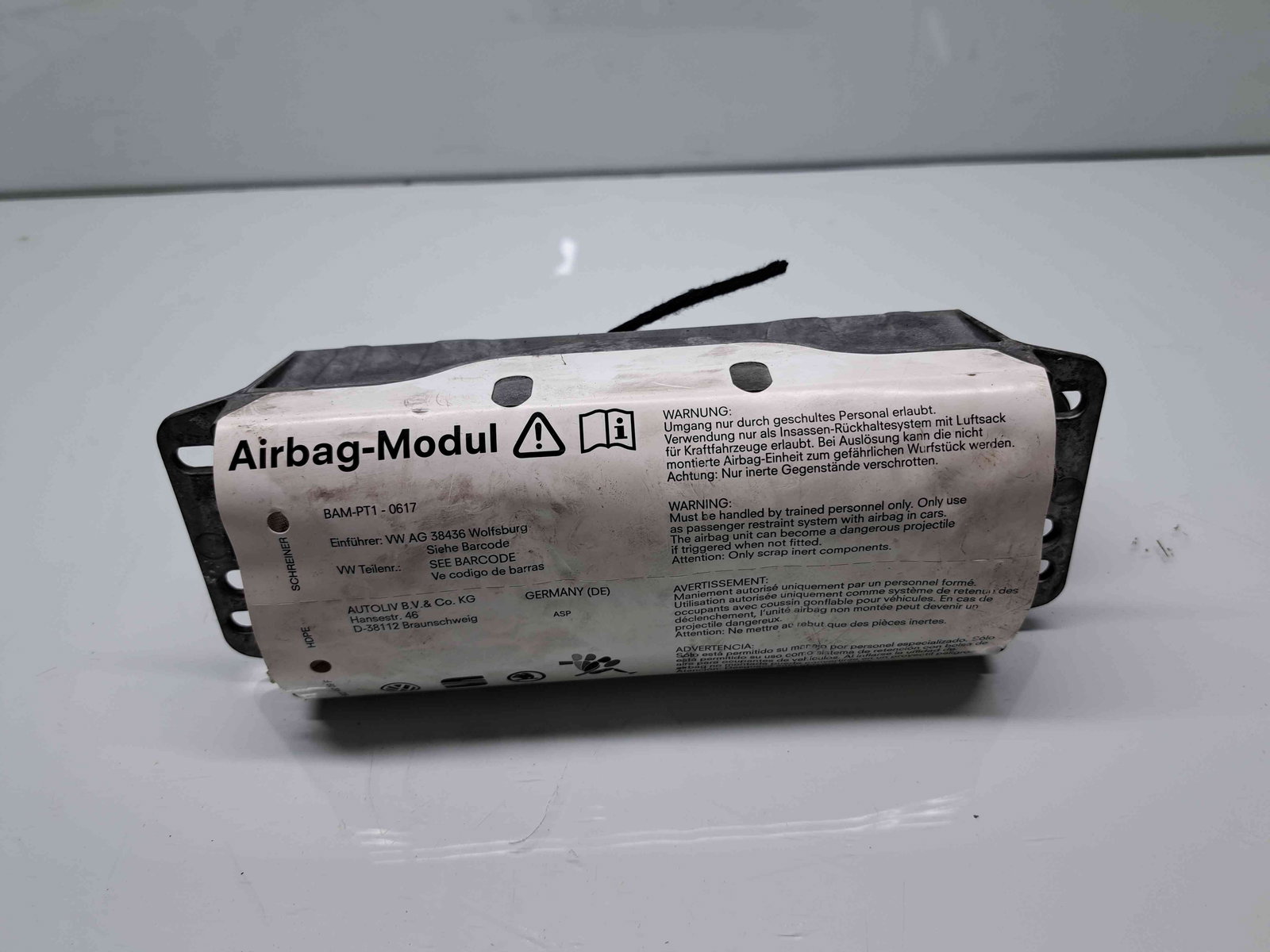 Airbag pasager Skoda Octavia 2 Combi (1Z5) [Fabr 2004-2013] Facelift 1K0880204N - imagine 1