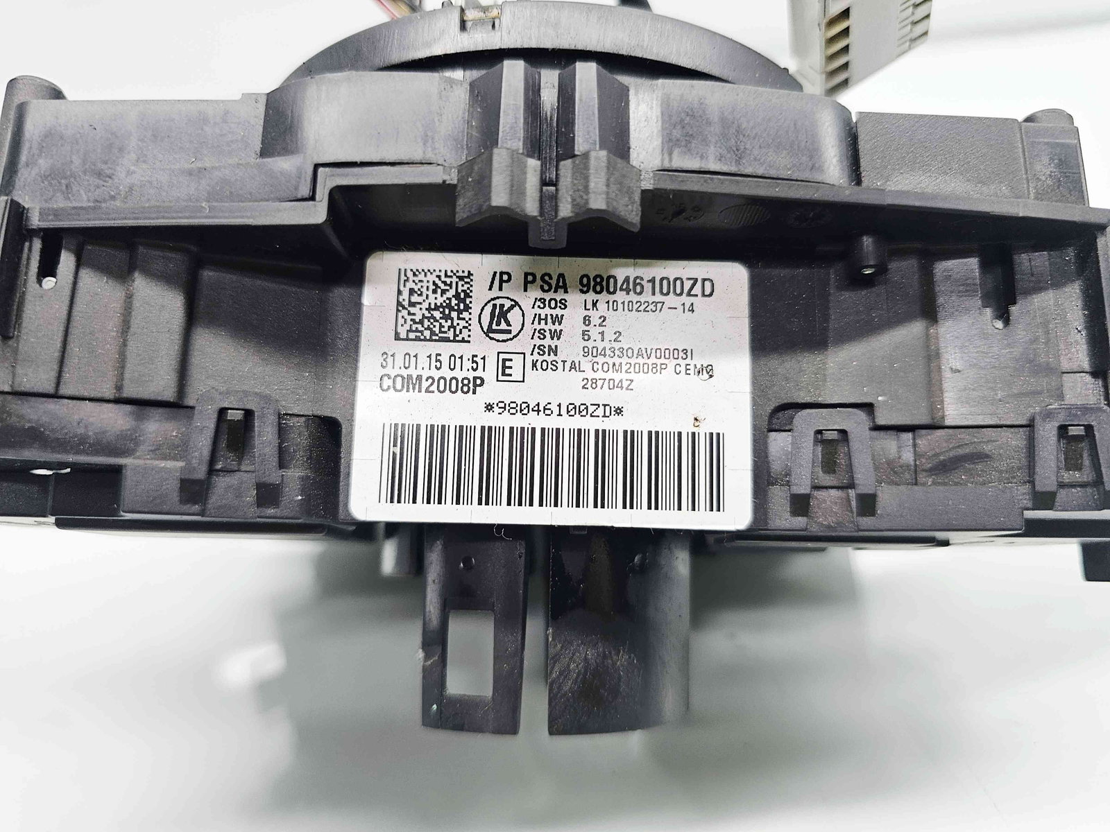 Bloc manete cu spirala volan CitroenC4 Cactus [Fabr 2014-2017] 98046100ZD - imagine 4