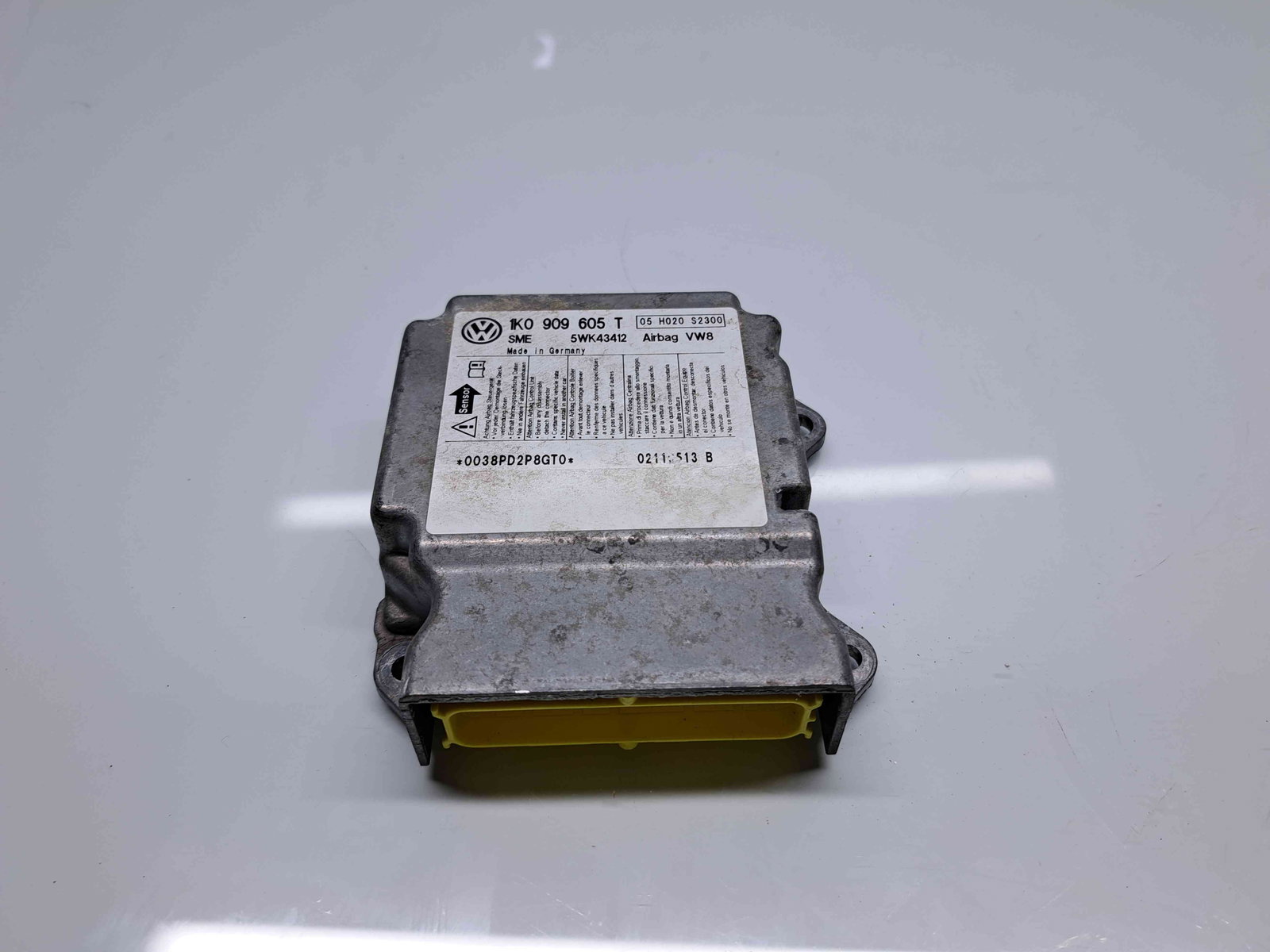 Calculator airbag Skoda Octavia 2 Combi (1Z5) [Fabr 2004-2013] Facelift 1K0909605T 2.0 TDI CEGA 125KW / 170CP - imagine 1