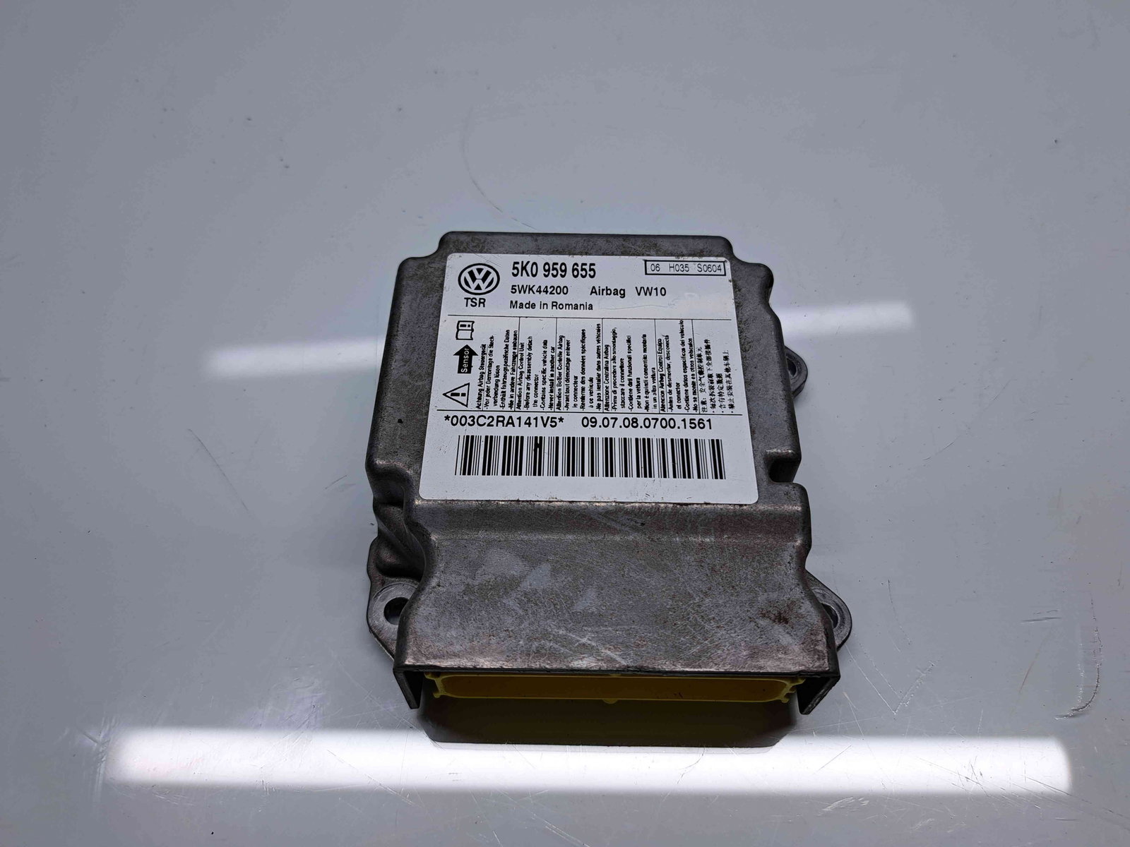 Calculator airbag Volkswagen Golf 6 (5K1) GTD [Fabr 2009-2013] 5K0959655 2.0 TDI CBBB 125KW / 170CP - imagine 2