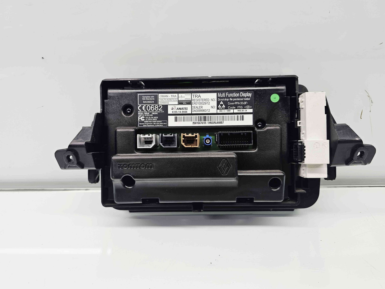 Display bord Renault Megane 3 [Fabr 2008-2015] Facelift 259156761R - imagine 4