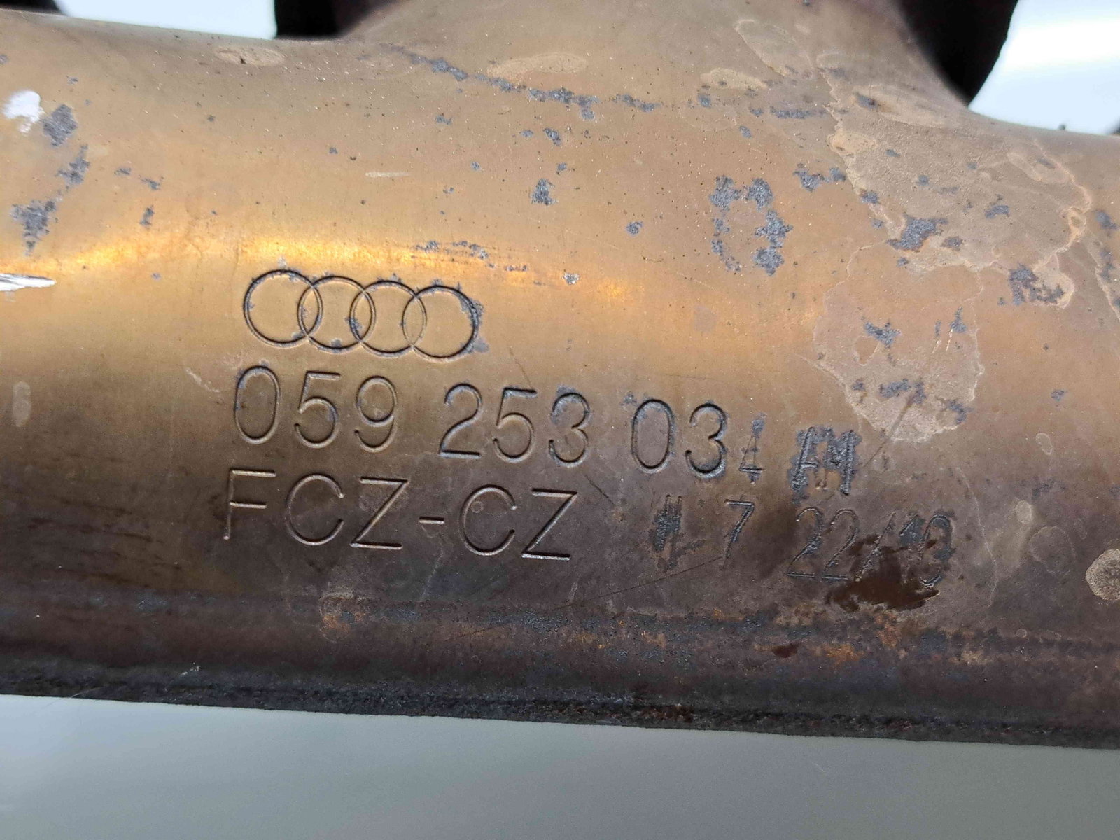 Galerie evacuare Audi Q7 (4LB) [Fabr 2006-2014] Facelift 059253034AM 3.0 TDI CJGA 176KW / 240CP - imagine 3