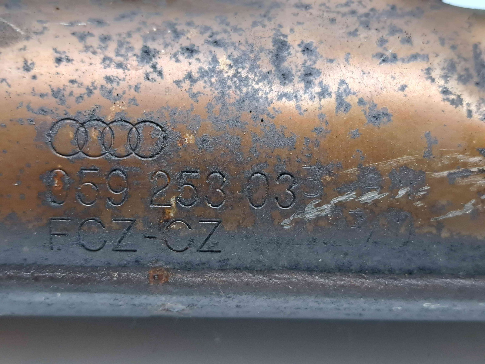 Galerie evacuare Audi Q7 (4LB) [Fabr 2006-2014] Facelift 059253033AM 3.0 TDI CJGA 176KW / 240CP - imagine 4