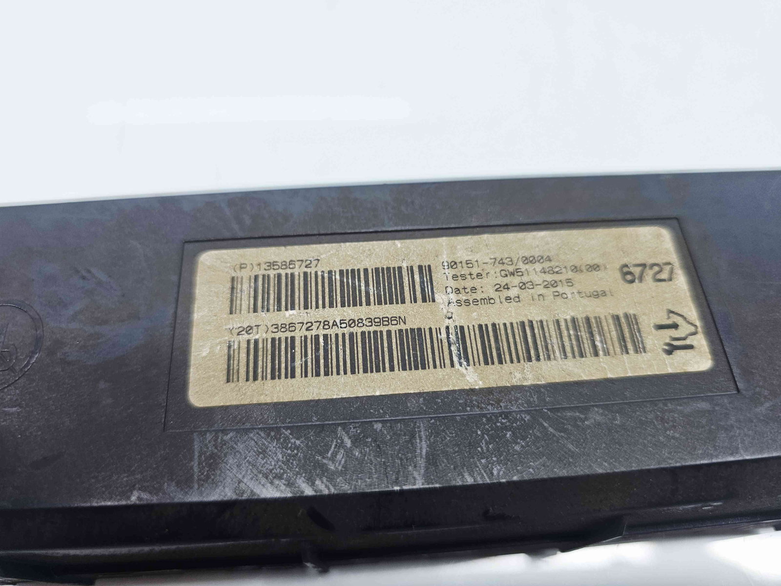 Modul confort Opel Zafira C (D75) Tourer [Fabr 2011-2017] 13586727 - imagine 2