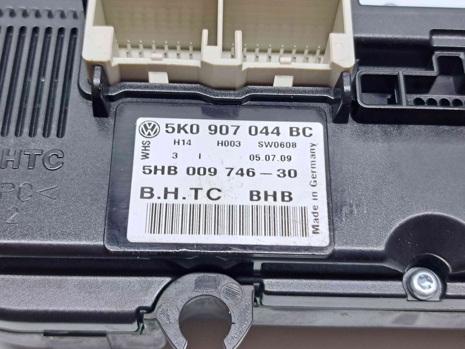 Panou comanda clima Volkswagen Golf 6 (5K1) GTD [Fabr 2009-2013] 5K0907044BC - imagine 4