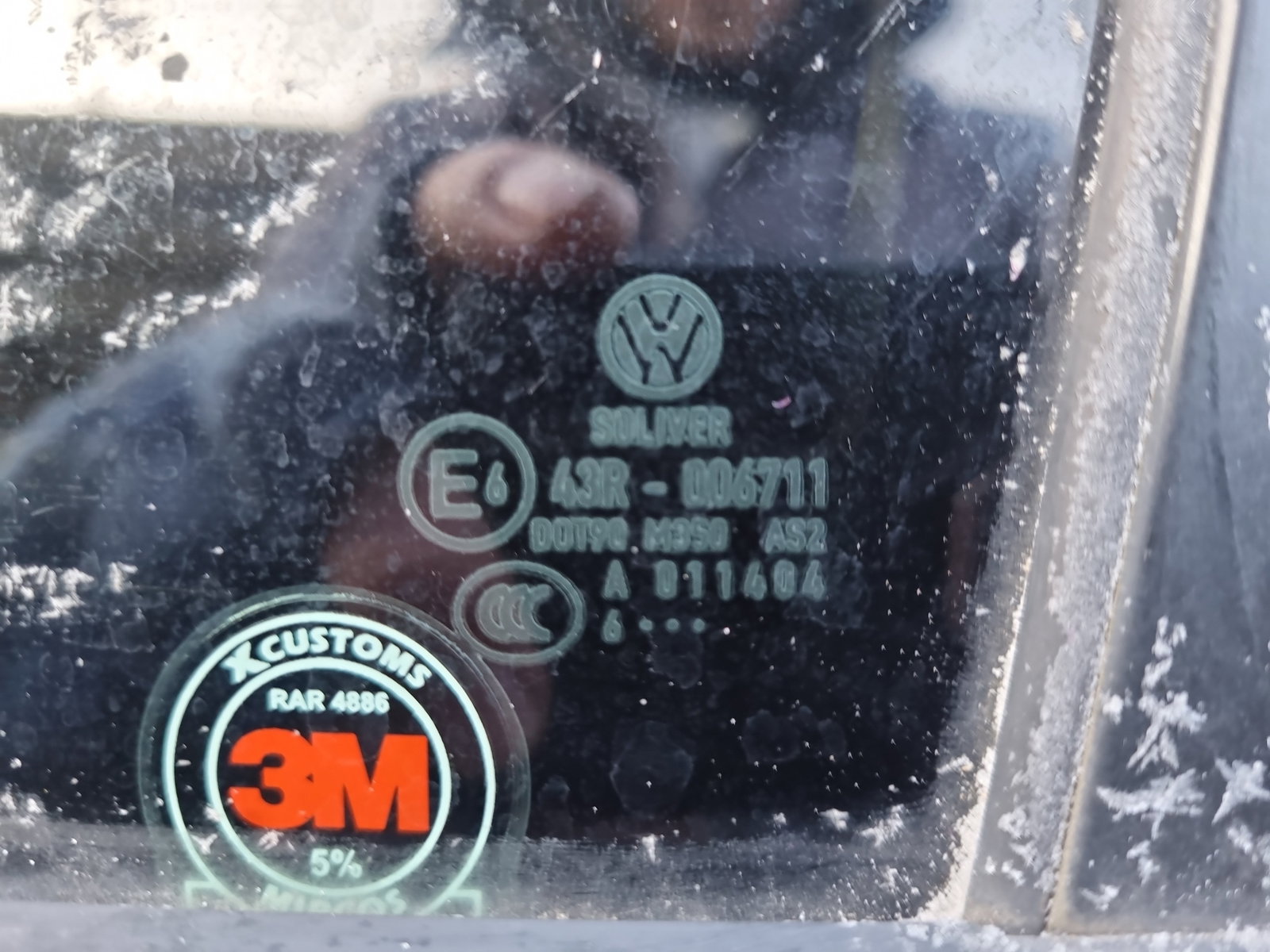 Geam usa stanga spate Volkswagen Passat B6 Variant (3C5) [Fabr 2005-2010] OEM - imagine 2